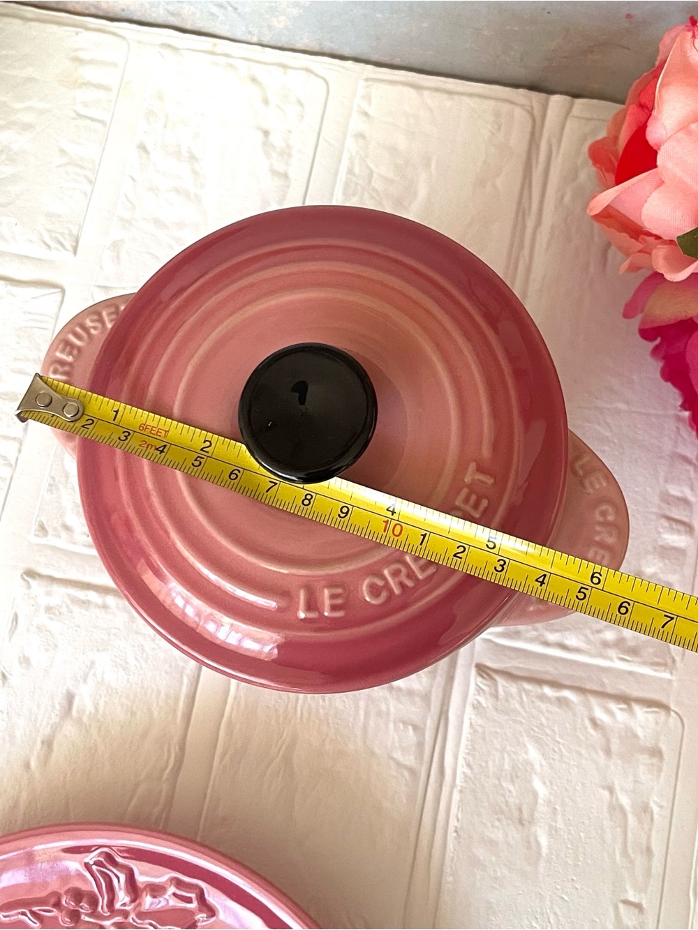 New Le Creuset Stoneware Cocotte Rose Quartz - Picture 4 of 5